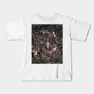 Forest Filled with Ticks! Kids T-Shirt